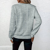 Jitka | Elegantni stil pletenog dukserice