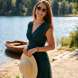 Tijana | Maksi Haljina Sa Visokim Strukom