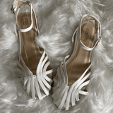 Iva | Pletene ravne sandale