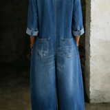 Lena | Opušten denim komplet