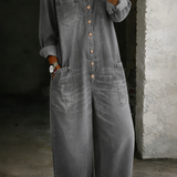 Lena | Opušten denim komplet