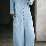 Lena | Opušten denim komplet