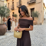 Tara | Elegantna maksi haljina sa golim leđima