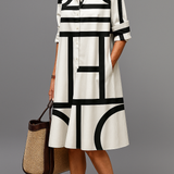 Aneta | Elegantna midi haljina