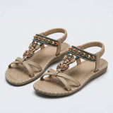 Jelena | Boho sandale sa perlama