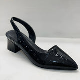 Olga | Slingback salonke sa blok potpeticom
