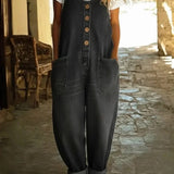Ruth | Retro denim kombinezon